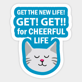 Cheerful Life Sticker